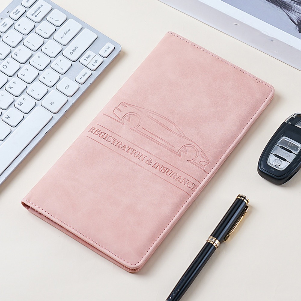 Leather Passport Cover - Kartenhalter PU-Leder Reisepass-Tasche Reisepass-Hülle Geldbörse Reisebrieftasche