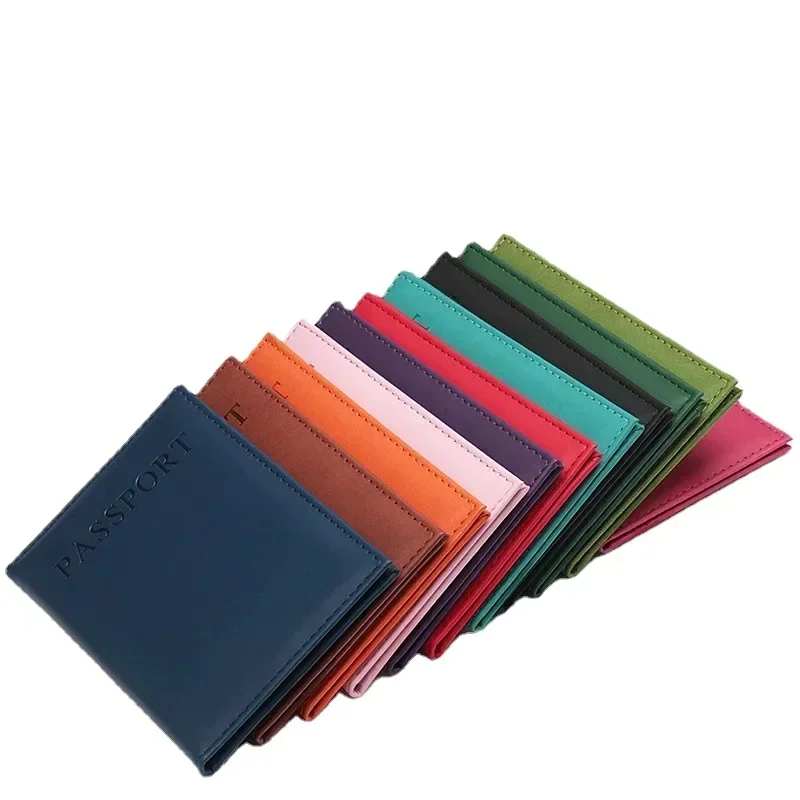 Leather Passport Cover - Mode Frauen Männer Passport Abdeckung Pu