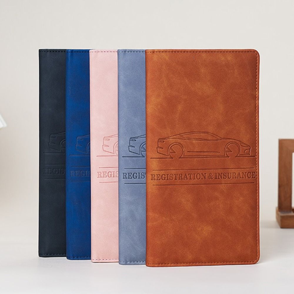 Leather Passport Cover - Kartenhalter aus PU-Leder, Reisepasshülle, Tickethalter, Reisepassclip,