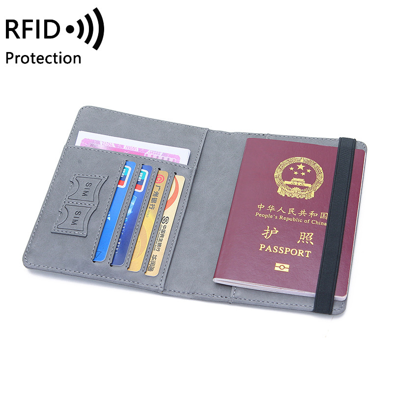 Unisex-Reisepasshülle aus PU-L – Leather Passport Cover Bewertung und Preis