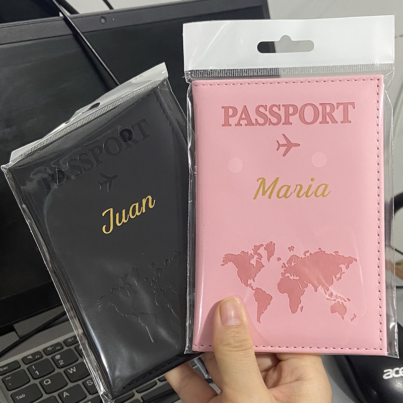 Benutzerdefinierte Goldfarbe N – Leather Passport Cover Bewertung und Preis
