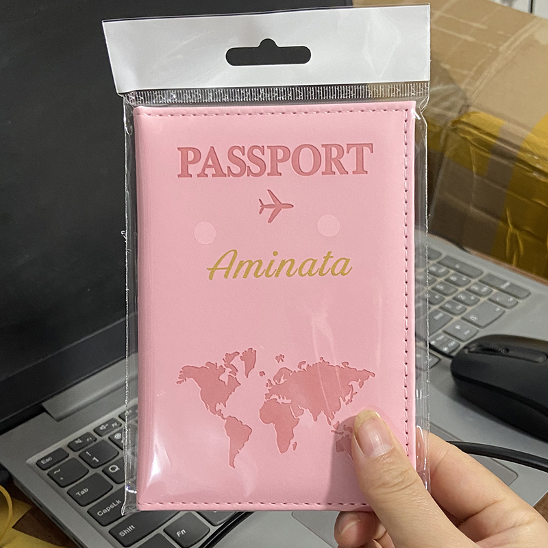 Benutzerdefinierte Goldfarbe N – Leather Passport Cover Bewertung und Preis