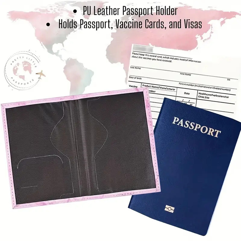 Rosa PU-Leder Reisepasshülle m – Leather Passport Cover Bewertung und Preis
